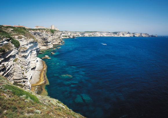 Sandstone and Sea in Bonifacio