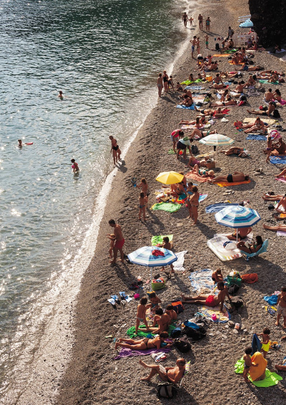 Bathers in the Late Afternoon Sun - Cinque Terre Collection