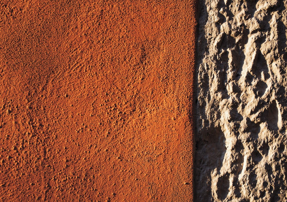 Peach and Stone Building Texture