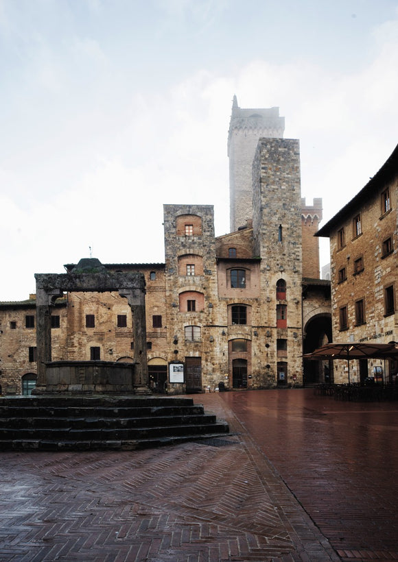 San Gimignano on a Damp, Misty Morning - Tuscany Collection