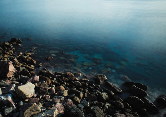 Turquoise and Rocks - Cinque Terre Collection