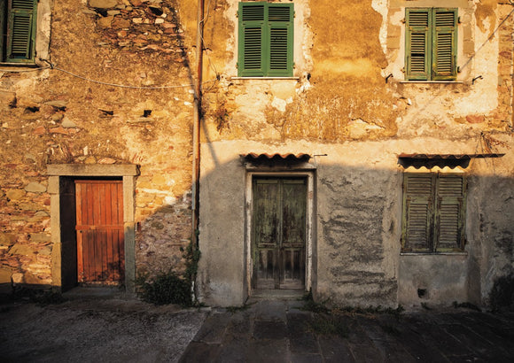 Windows and Doors in the Morning Sun