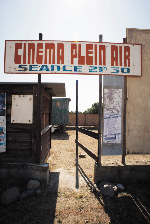 Entrance to the Cinema Plein Air - Corsica Collection