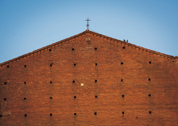 Pigeons on the Church - Tuscany Collection