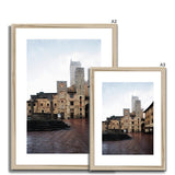 San Gimignano on a Damp, Misty Morning - Tuscany Collection  Framed & Mounted Print