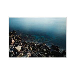 Turquoise and Rocks - Cinque Terre Collection  Fine Art Print