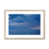 Stormy Juan Les Pins Framed & Mounted Print