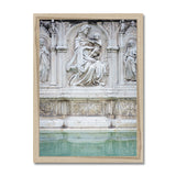 Fountain Detail - Tuscany Collection  Framed Print