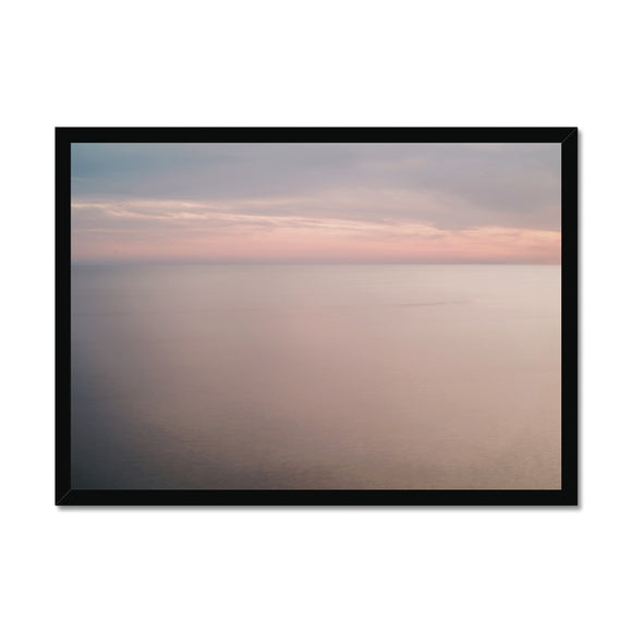 Mare Rosa, Riomaggiore - Cinque Terre Collection Framed Print - Arte Della Fotografia