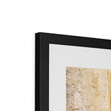 Mediterranean Textures Framed & Mounted Print