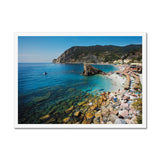 Summer in Monterosso - Cinque Terre Collection Framed Print