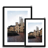 San Gimignano on a Damp, Misty Morning - Tuscany Collection  Framed & Mounted Print