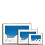 Blue and White - Corsica Collection Framed & Mounted Print