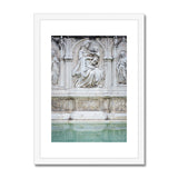 Fountain Detail - Tuscany Collection  Framed & Mounted Print