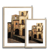 A Quiet Corner in Volterra Framed & Mounted Print