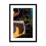 Boats and Reeds Framed & Mounted Print - Arte Della Fotografia