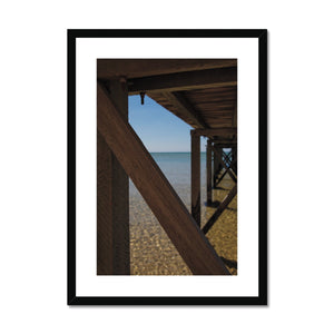 Jetty Detail - Sorrento Beach Collection Framed & Mounted Print