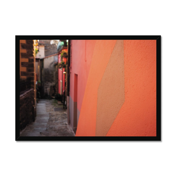 Colourful Carugio Framed Print