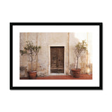 Mediterranean Textures Framed & Mounted Print