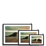 Moody Sea in Colour Framed & Mounted Print