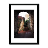 Archway in San Gimignano - Tuscany Collection  Framed & Mounted Print