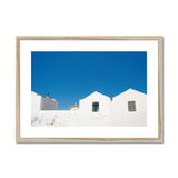 Blue and White - Corsica Collection Framed & Mounted Print