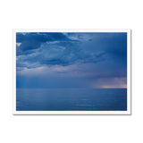 Stormy Juan Les Pins Framed Print