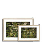 Moss Covered Wall of San Martino  Framed & Mounted Print