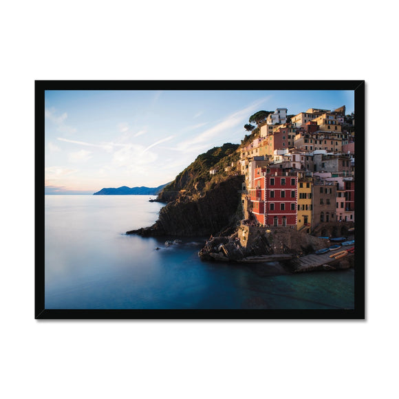 Riomaggiore - Cinque Terre Collection Framed Print - Arte Della Fotografia