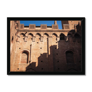 Striking Shadows - Tuscany Collection Framed Print