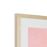 Terracotta and Pink Framed & Mounted Print