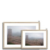 Volterra Through the Mist - Tuscany Collection  Framed & Mounted Print