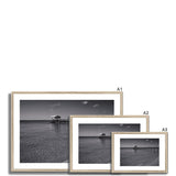 Jetty in Black and White - Sorrento Beach Collection  Framed & Mounted Print