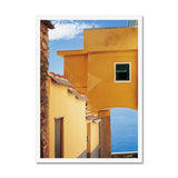 Archway to the Sea - Cinque Terre Collection Framed Print