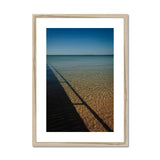 Jetty Shadow - Sorrento Beach Collection Framed & Mounted Print