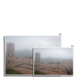 Volterra Through the Mist - Tuscany Collection  Fine Art Print