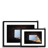 Turret Shadows - Tuscany Collection Framed & Mounted Print