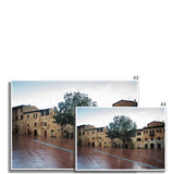 Town Square in San Gimignano - Tuscany Collection  Fine Art Print