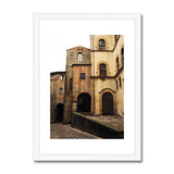 A Quiet Corner in Volterra Framed & Mounted Print