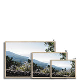 Vista and Lost Horizon - Capri Collection Framed Print