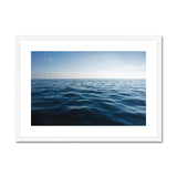 Deep Blue Sea Framed & Mounted Print - Arte Della Fotografia