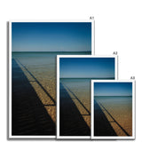 Jetty Shadow - Sorrento Beach Collection Framed Print