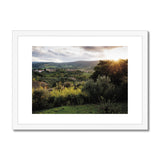 A Little Corner - Tuscany Collection  Framed & Mounted Print