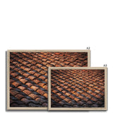 Terracotta Roof Detail - Tuscany Collection  Framed Print