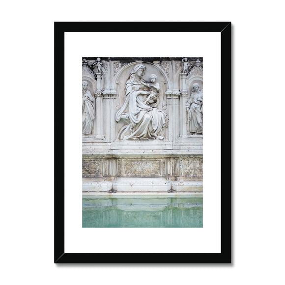 Fountain Detail - Tuscany Collection  Framed & Mounted Print