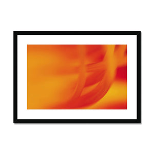 Fire Flower Framed & Mounted Print - Arte Della Fotografia