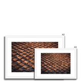 Terracotta Roof Detail - Tuscany Collection  Framed & Mounted Print