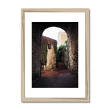 Archway in San Gimignano - Tuscany Collection  Framed & Mounted Print