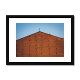 Pigeons on the Church - Tuscany Collection  Framed & Mounted Print