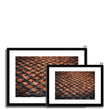 Terracotta Roof Detail - Tuscany Collection  Framed & Mounted Print